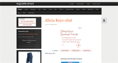 Desktop Screenshot of najlepsicitati.com